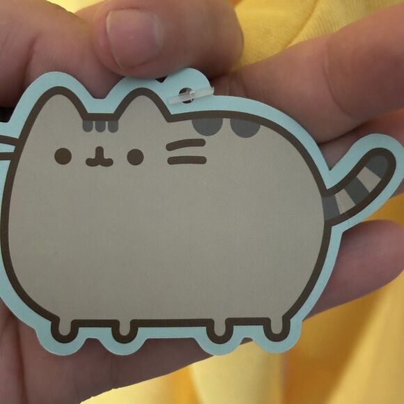 Pusheen 3D Cooking Baking Cat Yellow Long Sleeve Comfort Sweatshirt Sz 2XL - Picture 5 of 8